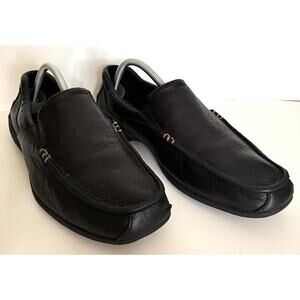 Men Black Sx 11 Full Grain Leather Driving Loafer Rally Moc Performance Footwear